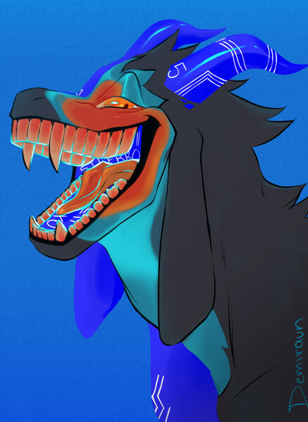 Simple shading headshot